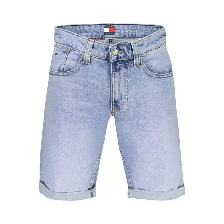 Tommy Hilfiger Azzurro Cotton Men’s Denim Short
