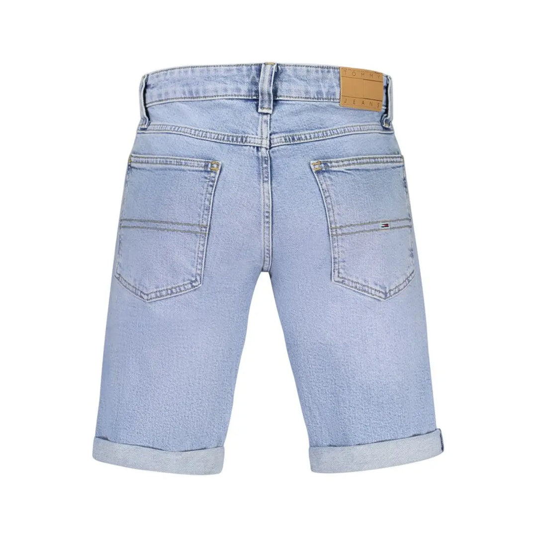 Tommy Hilfiger Azzurro Cotton Men’s Denim Short