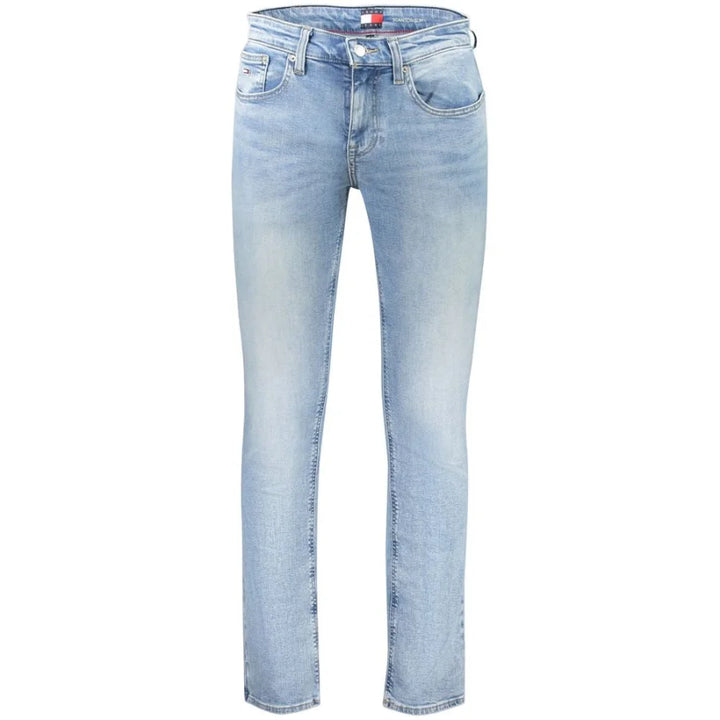 Tommy Hilfiger Azzurro Cotton Men’s Jean