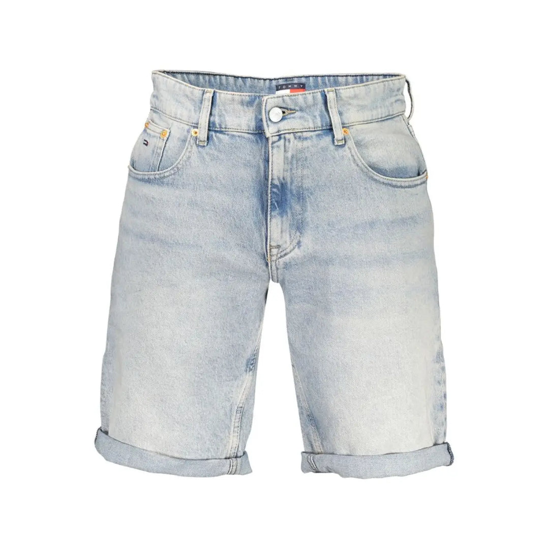 Tommy Hilfiger Azzurro Cotton Men’s Short