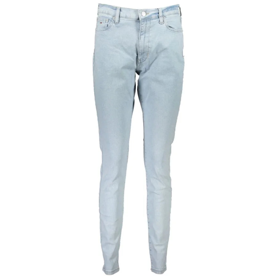 Tommy Hilfiger Azzurro Cotton Women Jeans