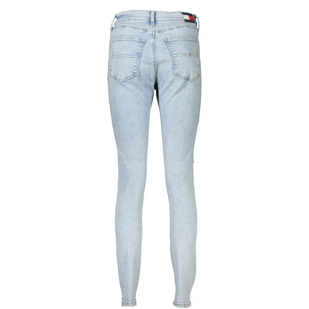 Tommy Hilfiger Azzurro Cotton Women Jeans