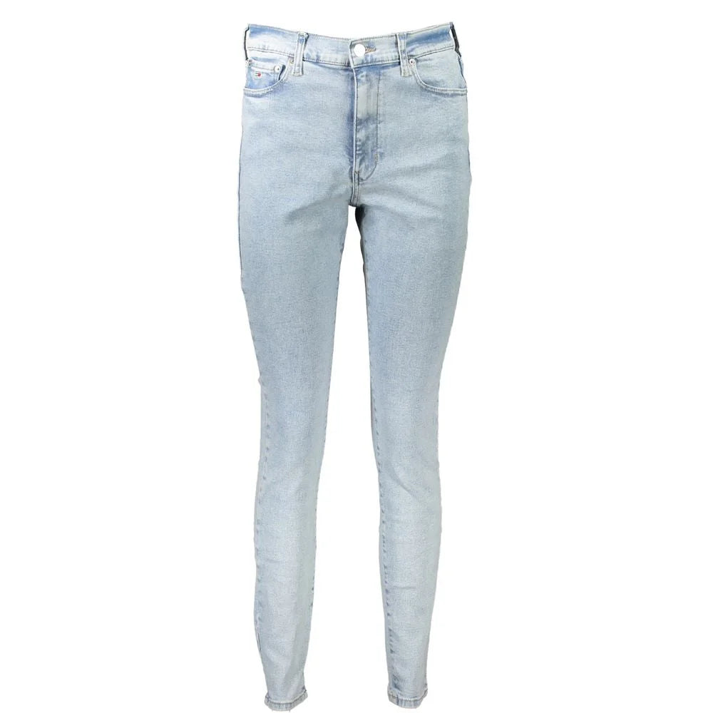 Tommy Hilfiger Azzurro Cotton Women Jeans