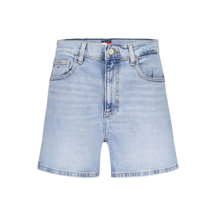 Tommy Hilfiger Azzurro Cotton Women Short