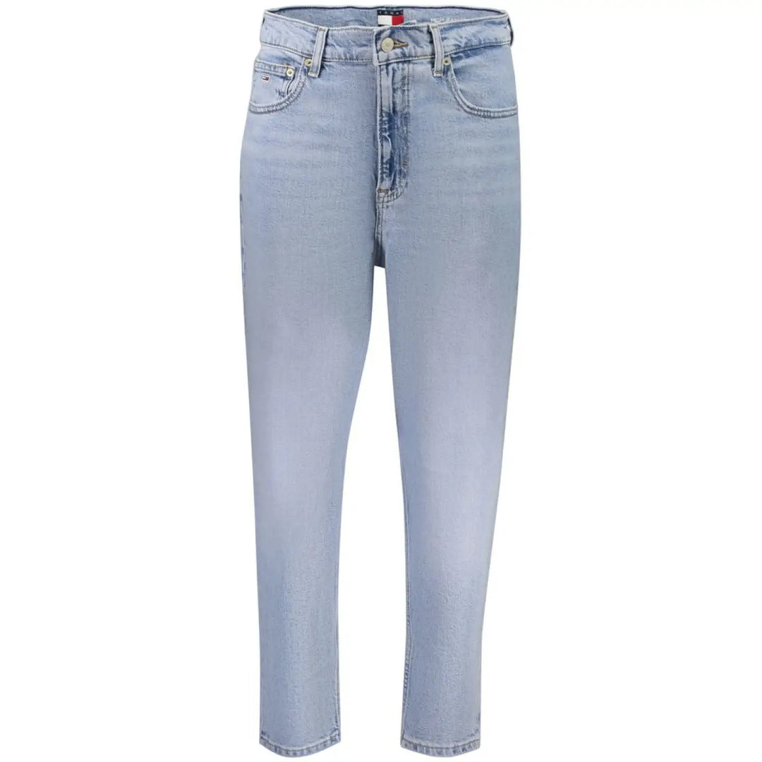 Tommy Hilfiger Azzurro Cotton Women’s High-waisted Jean