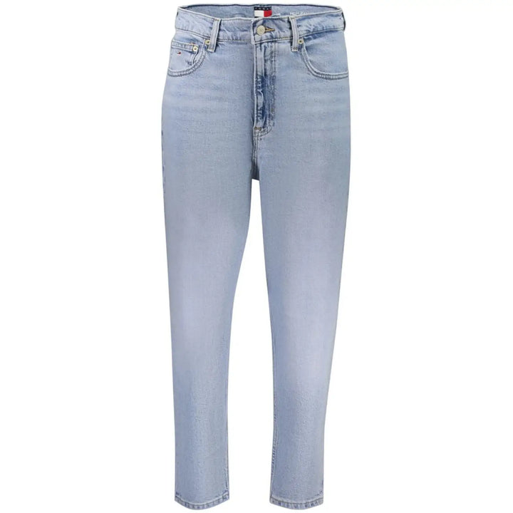 Tommy Hilfiger Azzurro Cotton Women’s High-waisted Jean