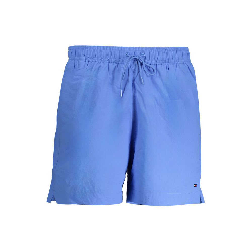 Tommy Hilfiger Azzurro Poliammide Men’s Swim Trunk
