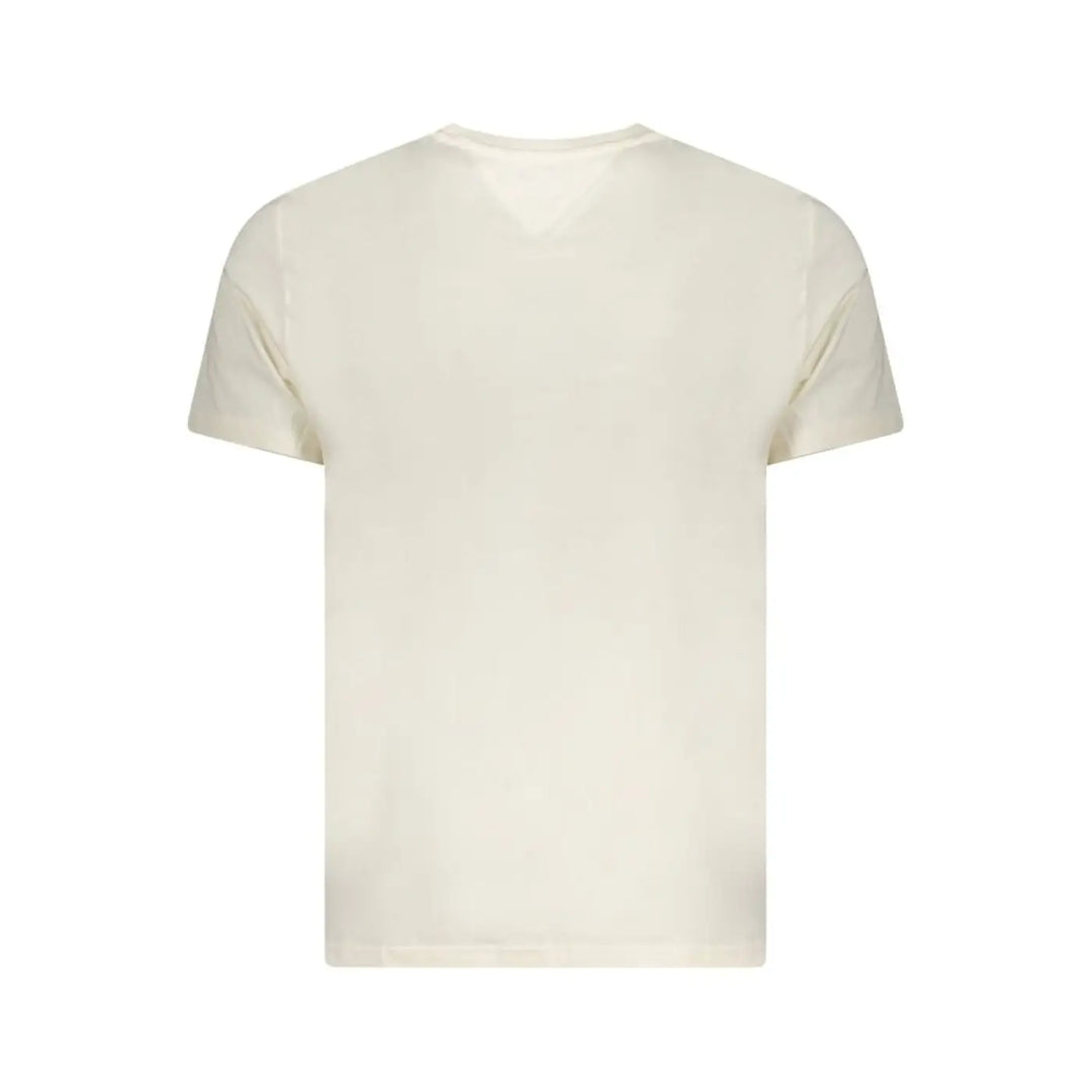 Tommy Hilfiger Beige Cotton Men T-shirt