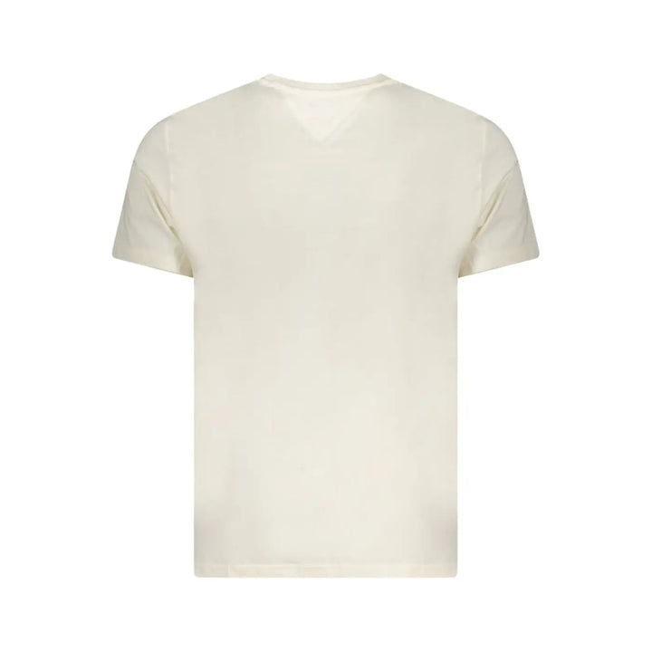 Tommy Hilfiger Beige Cotton Men T-shirt