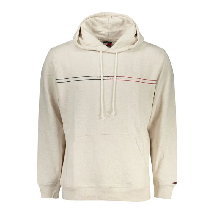 Tommy Hilfiger Beige Cotton Men’s Hoodie