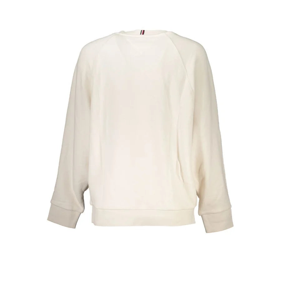 Tommy Hilfiger Beige Cotton Women’s Sweatshirt