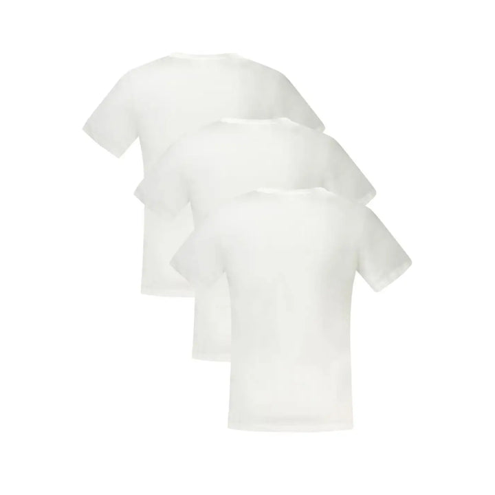 Tommy Hilfiger Bianco Cotton Men T-Shirt