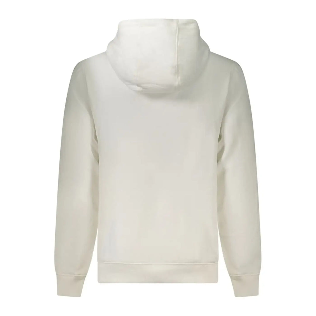 Tommy Hilfiger Bianco Cotton Men’s Hoodie Sweatshirt