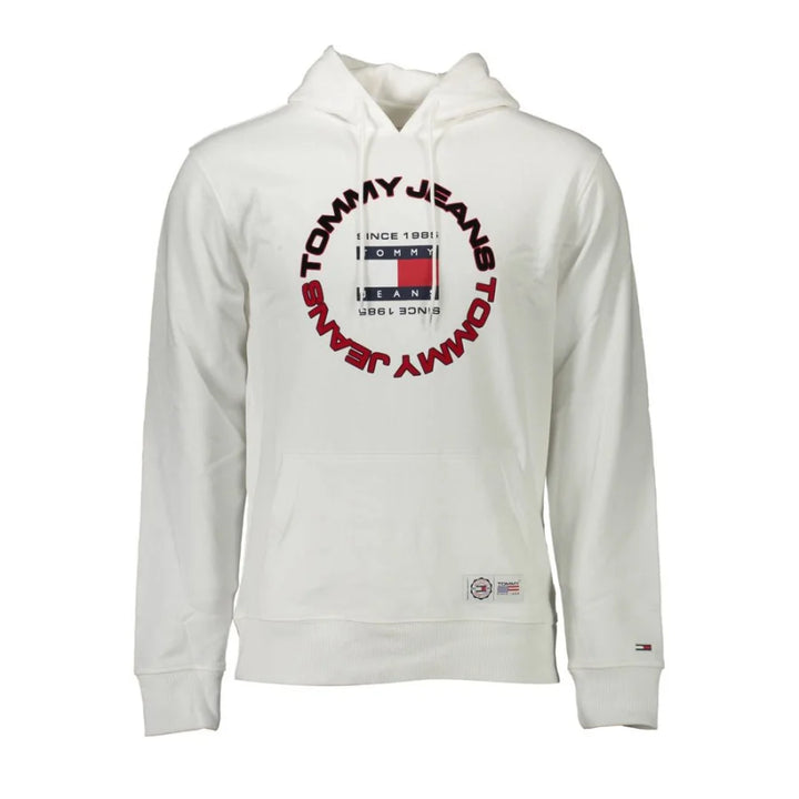 Tommy Hilfiger Bianco Cotton Men’s Sweatshirt
