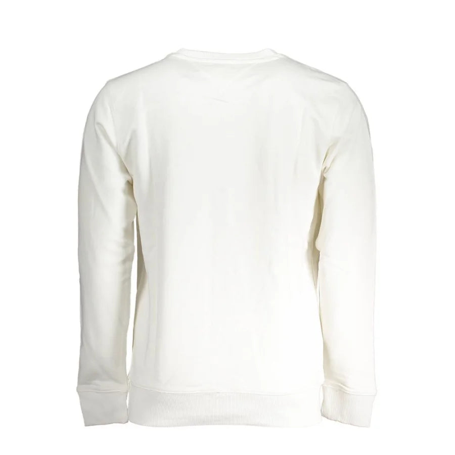 Tommy Hilfiger Bianco Cotton Mens Sweatshirt