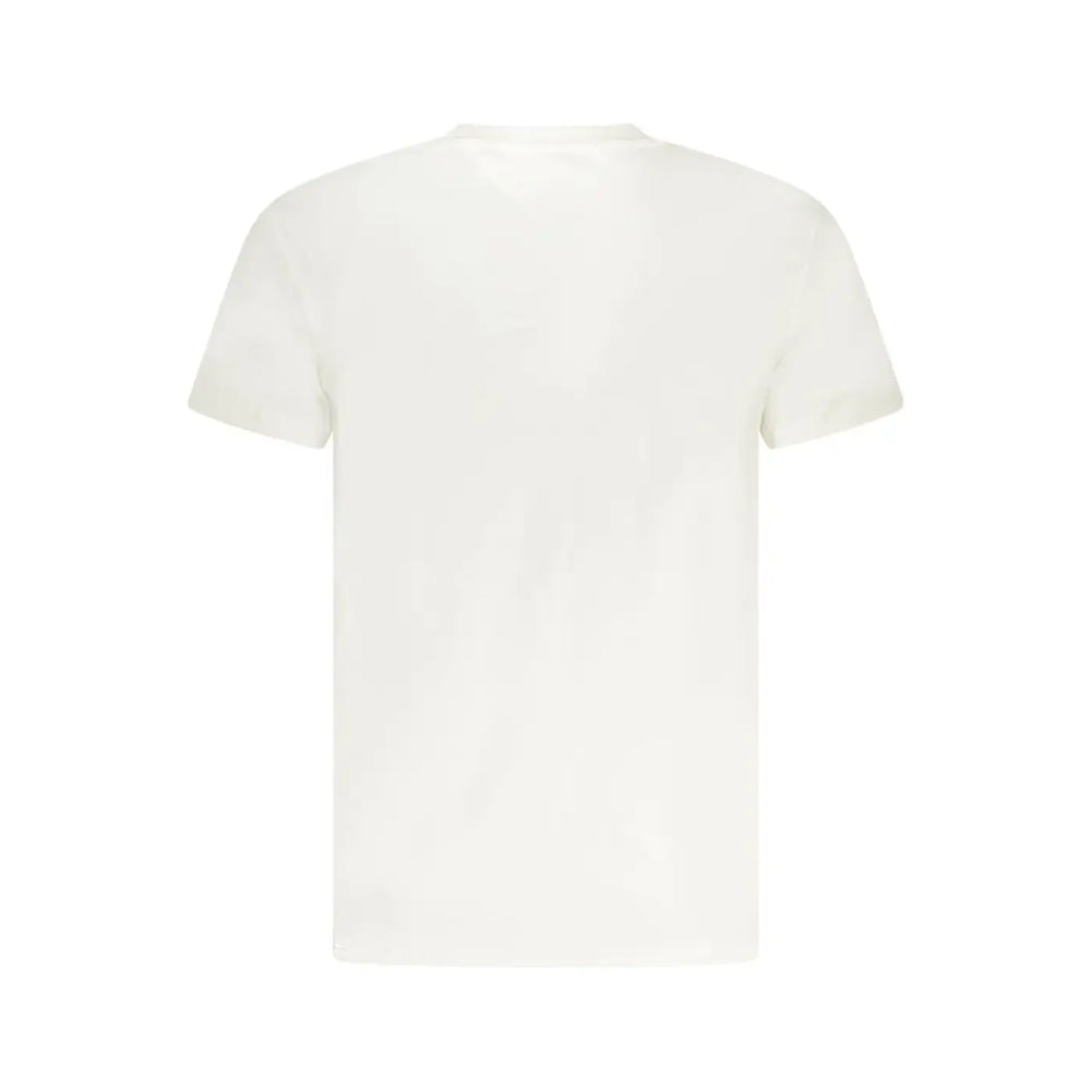 Tommy Hilfiger Bianco Cotton Mens T-shirt