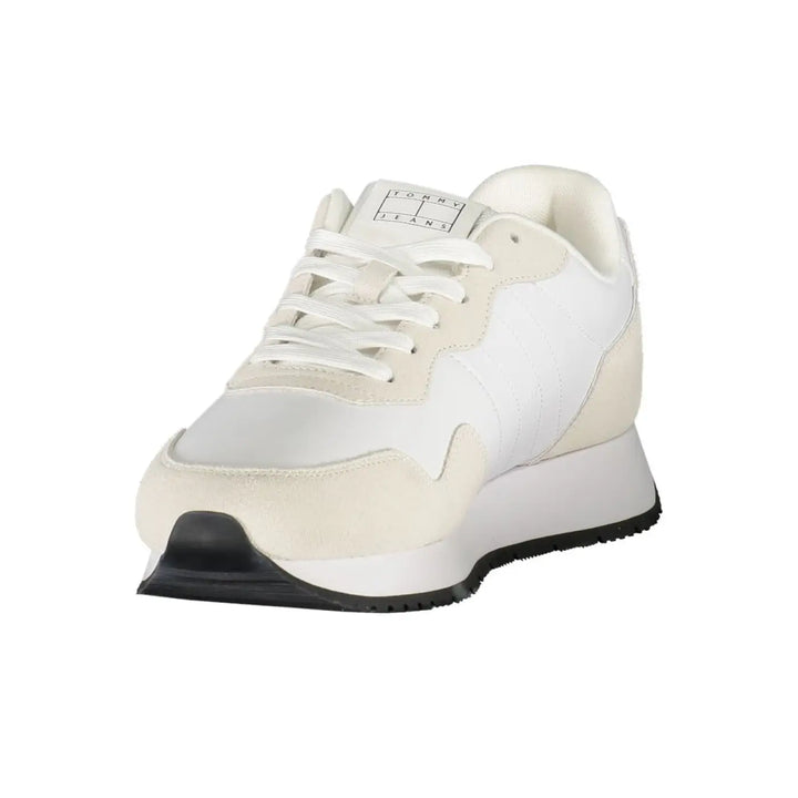 Tommy Hilfiger Bianco Leather Men Sneaker