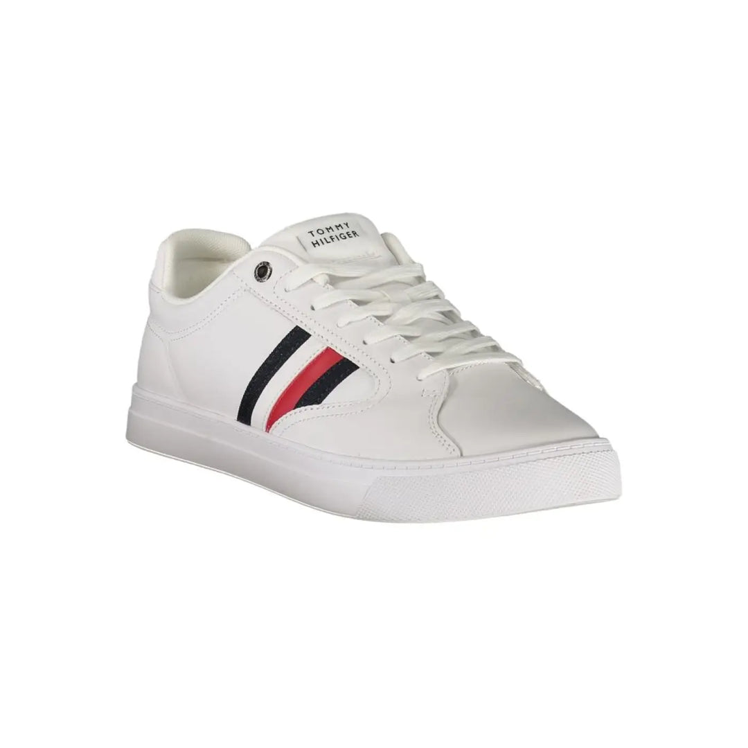 Tommy Hilfiger Bianco Leather Men Sneaker