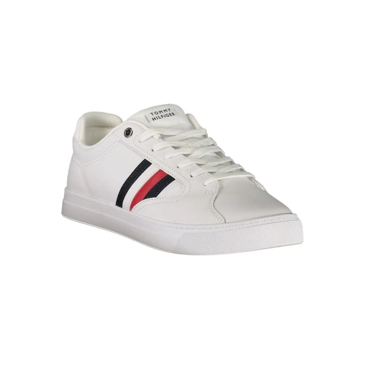 Tommy Hilfiger Bianco Leather Men Sneaker