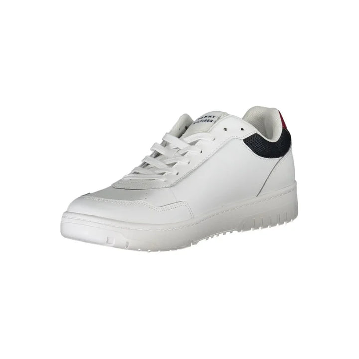 Tommy Hilfiger Bianco Leather Men Sneaker