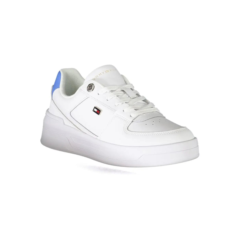 Tommy Hilfiger Bianco Leather Women Sneaker