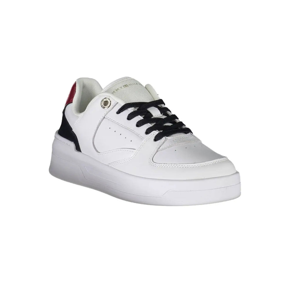 Tommy Hilfiger Bianco Leather Women Sneaker
