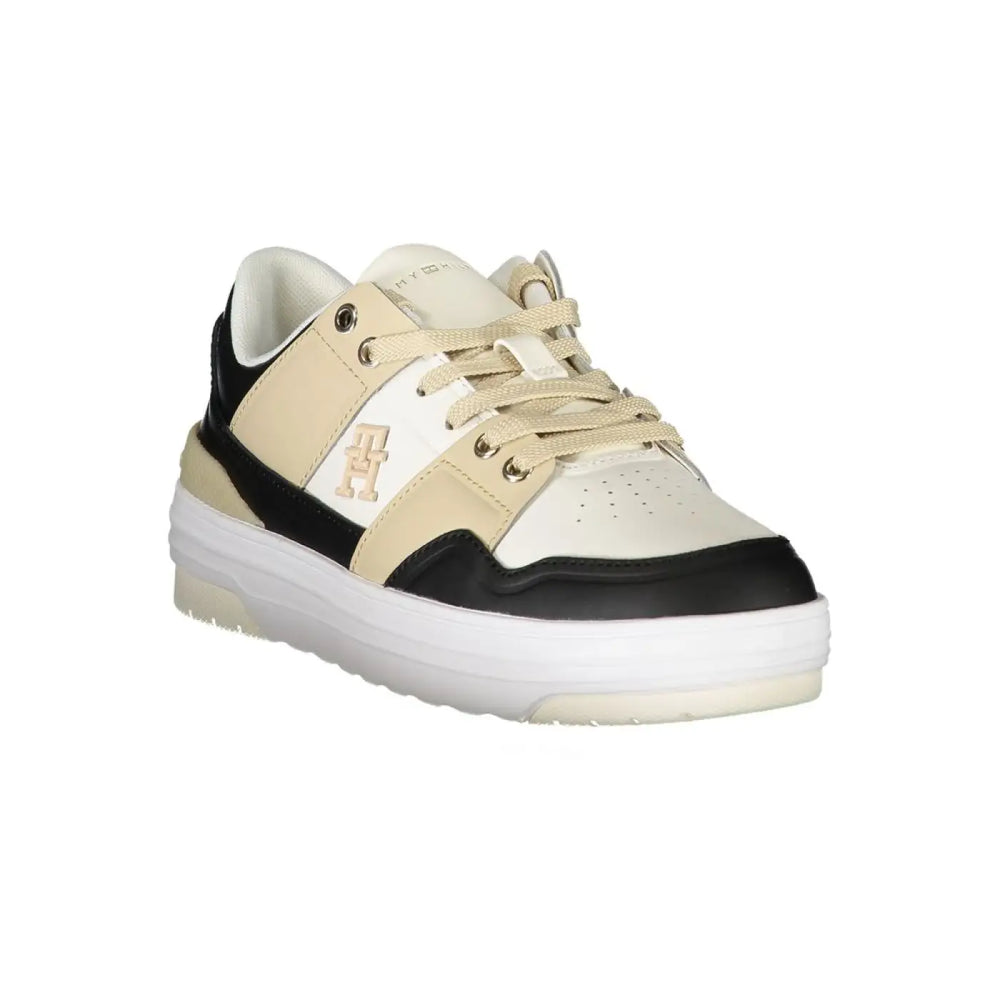 Tommy Hilfiger Bianco Leather Women Sneaker