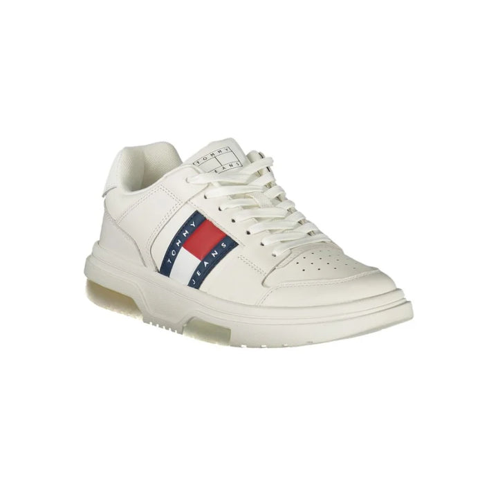 Tommy Hilfiger Bianco Leather Women Sneaker