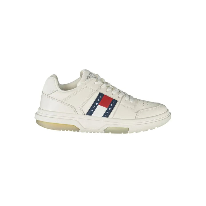 Tommy Hilfiger Bianco Leather Women Sneaker