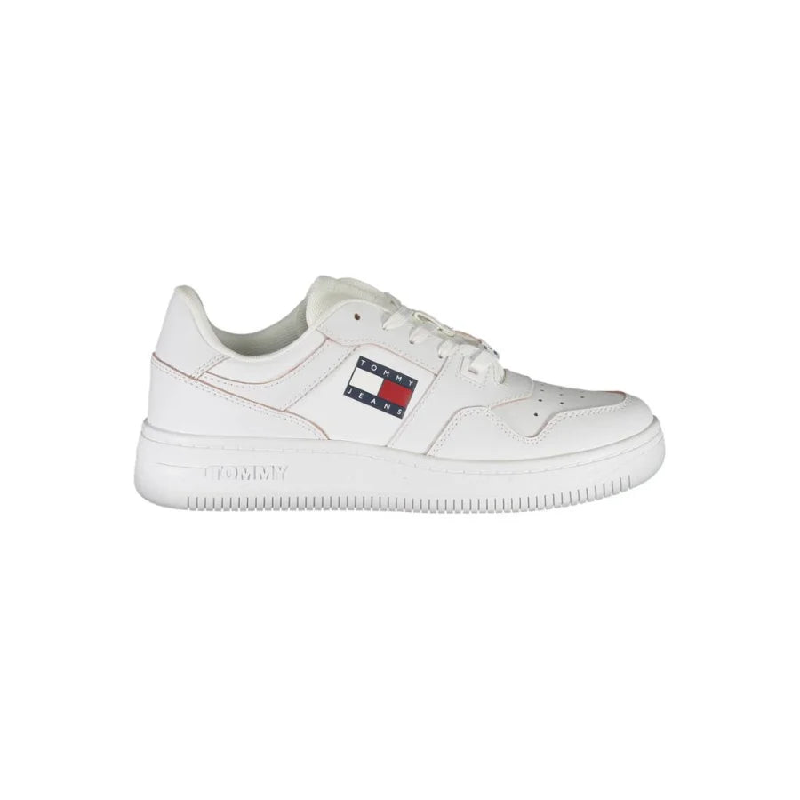 Tommy Hilfiger Bianco Leather Women Sneaker