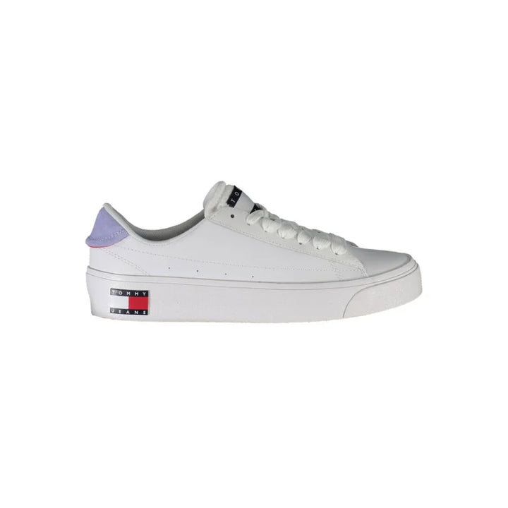 Tommy Hilfiger Bianco Leather Women Sneaker