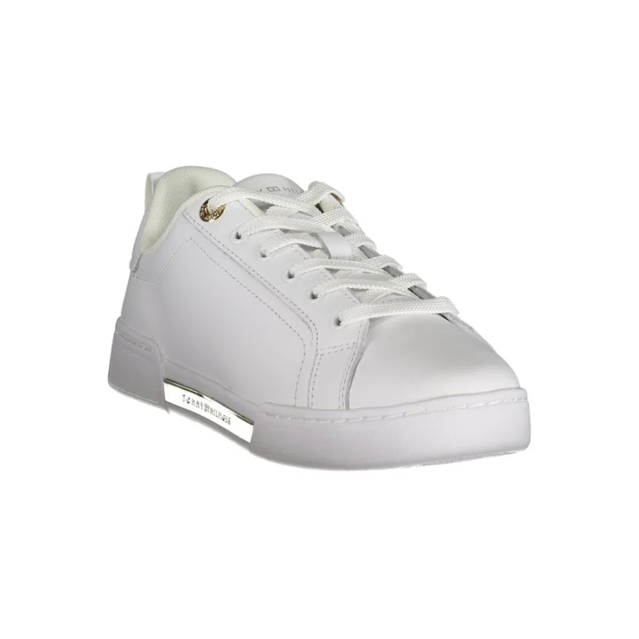 Tommy Hilfiger Bianco Leather Women Sneaker
