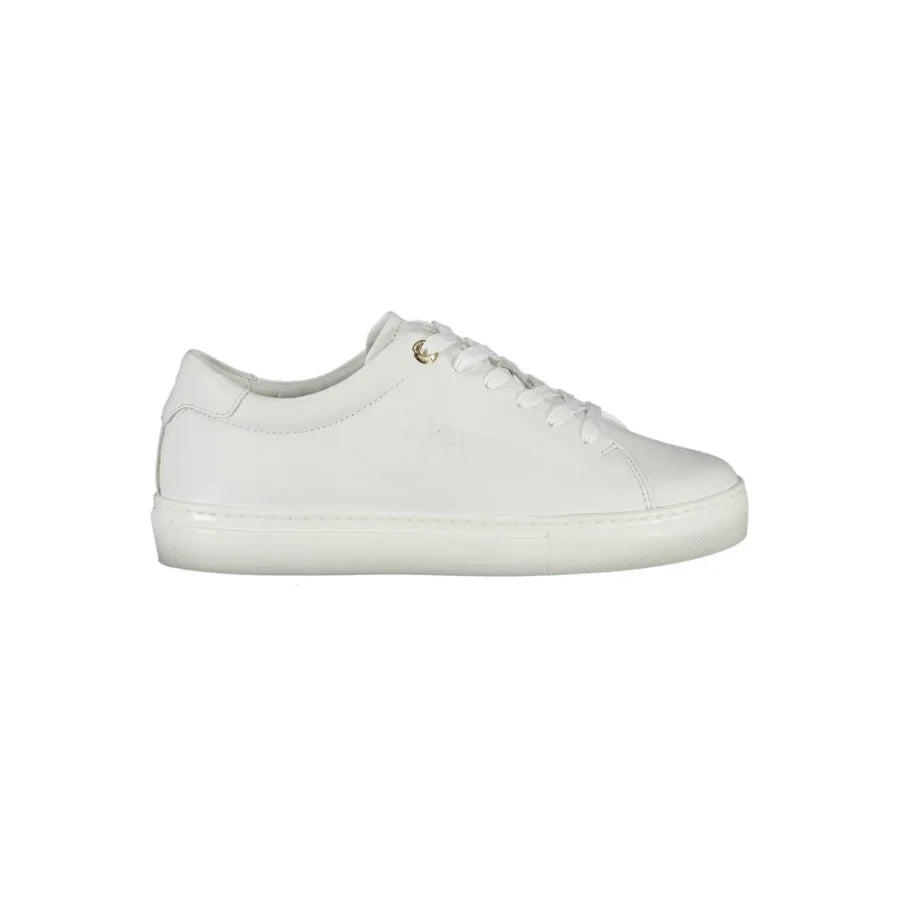 Tommy Hilfiger Bianco Leather Women Sneaker