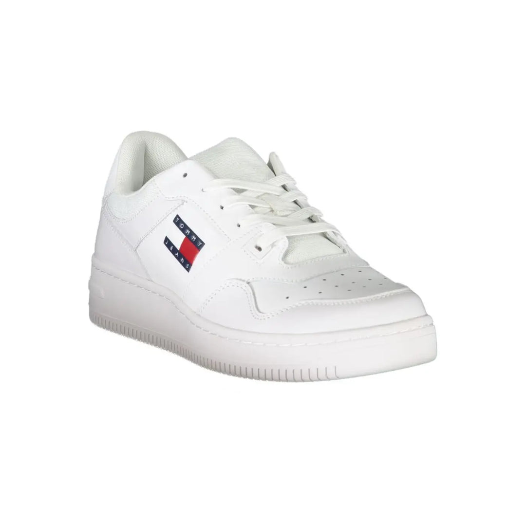 Tommy Hilfiger Bianco Pelle Men Sneaker