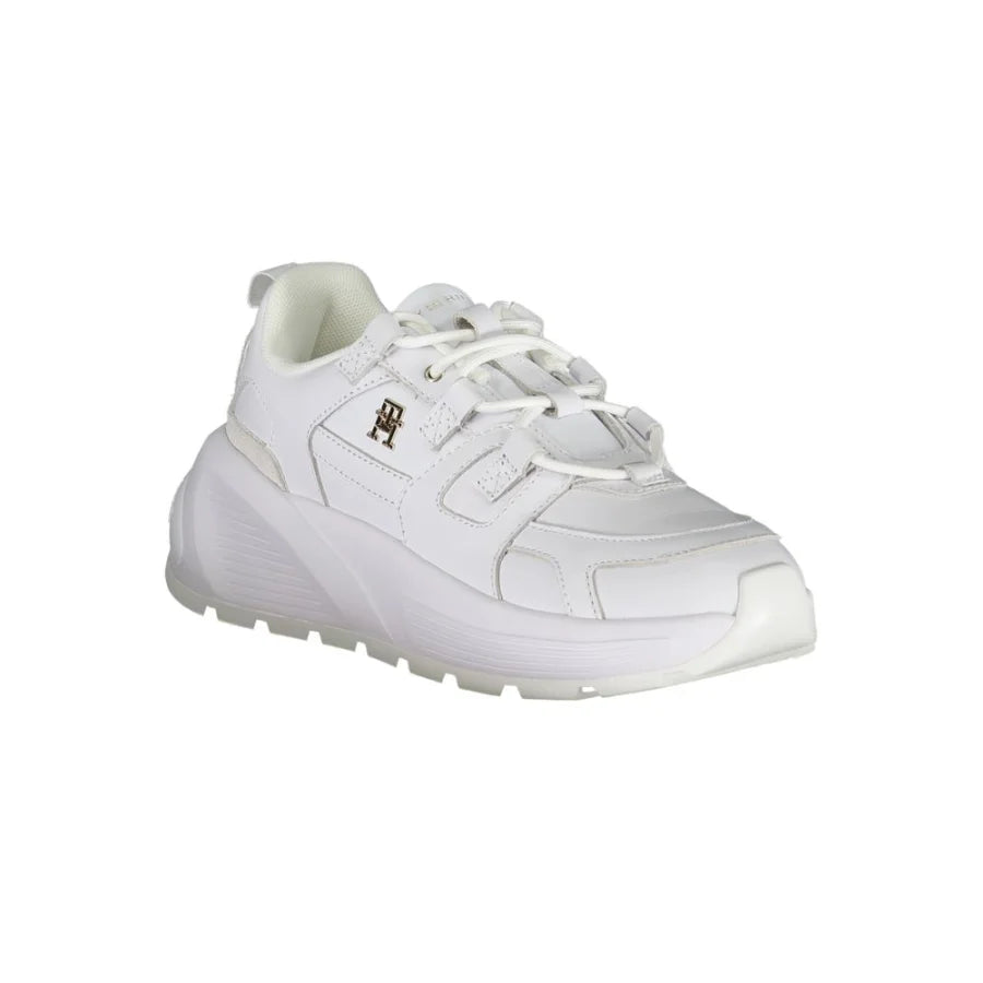 Tommy Hilfiger Bianco Poliuretano Donna Sneaker