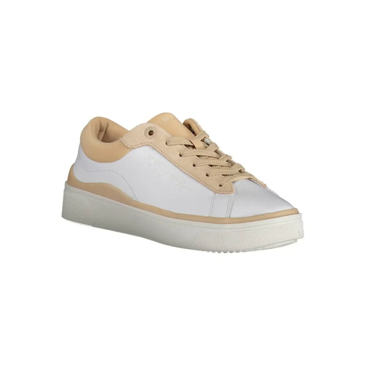 Tommy Hilfiger Bianco Polyester Women Sneaker