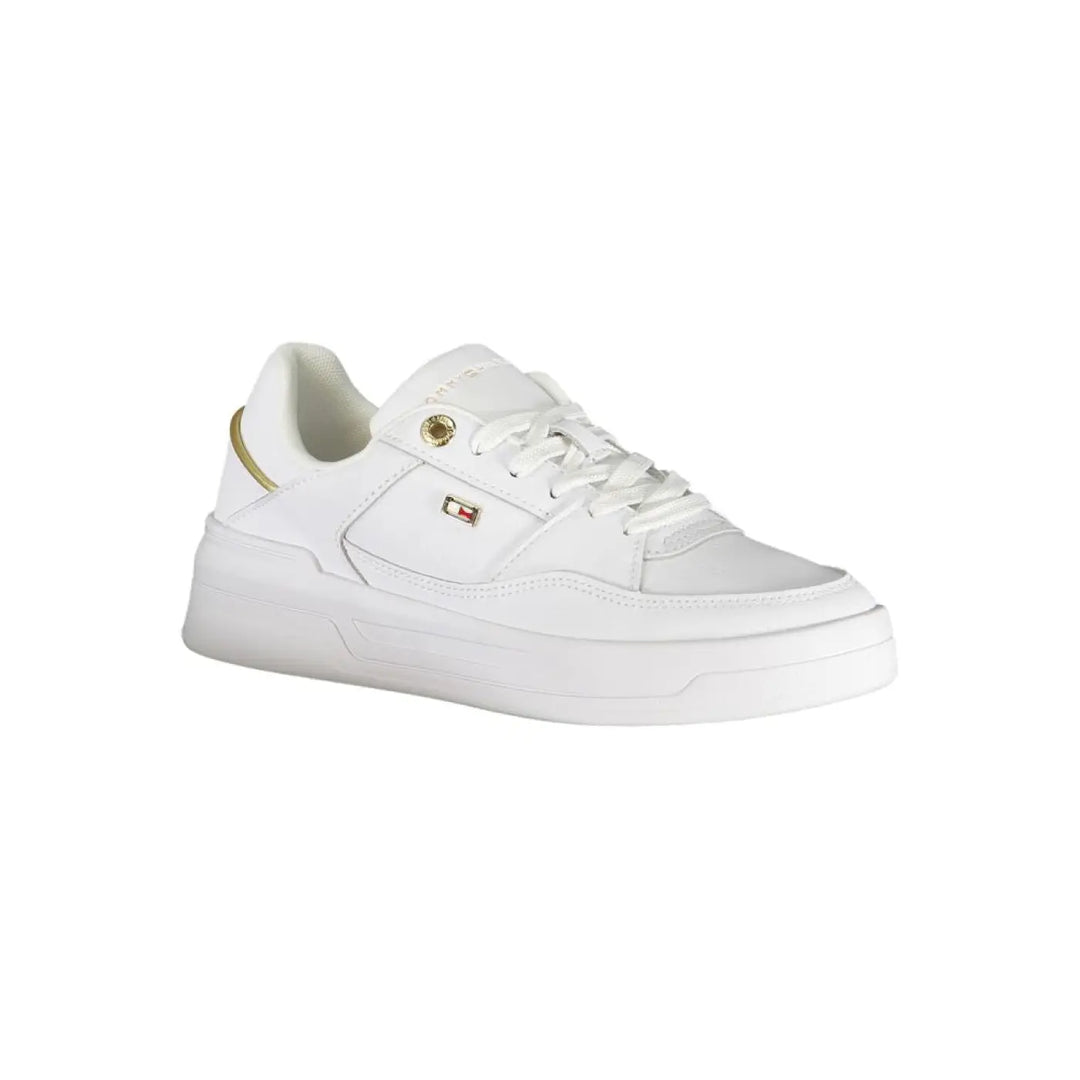 Tommy Hilfiger Bianco Polyurethane Donna Sneaker