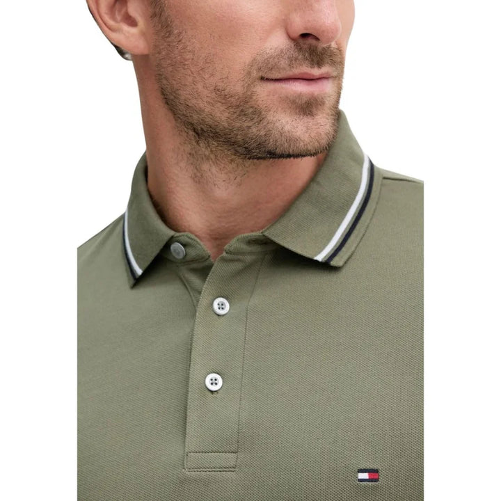 Tommy Hilfiger Bicolor Organic Cotton Polo Shirt