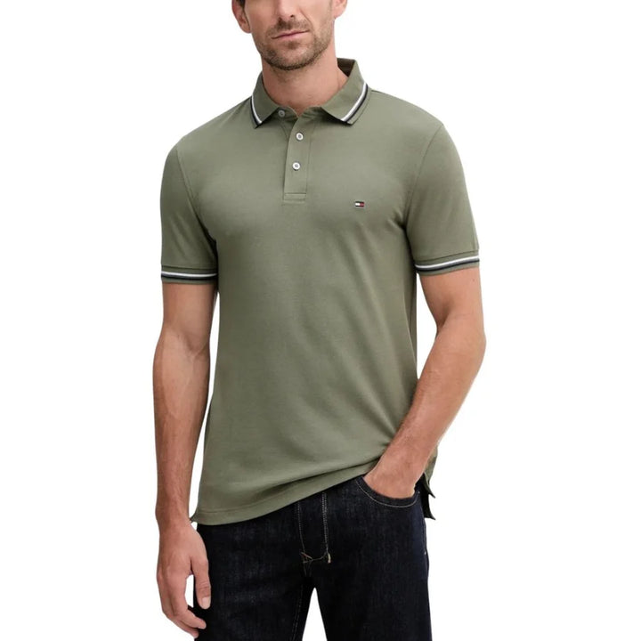 Tommy Hilfiger Bicolor Organic Cotton Polo Shirt