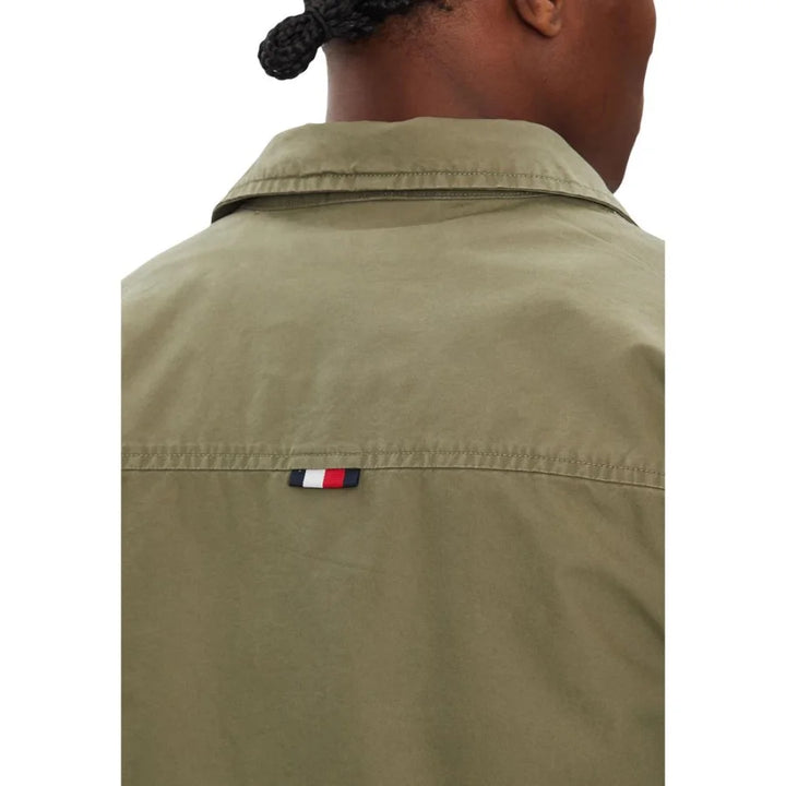 Tommy Hilfiger Bicolor Recycled Cotton Coat