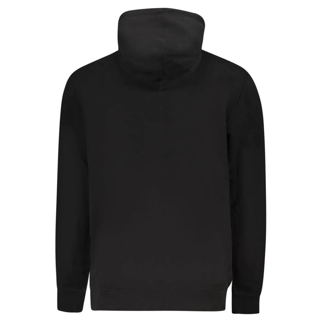Tommy Hilfiger Black Cotton Men Sweatshirt