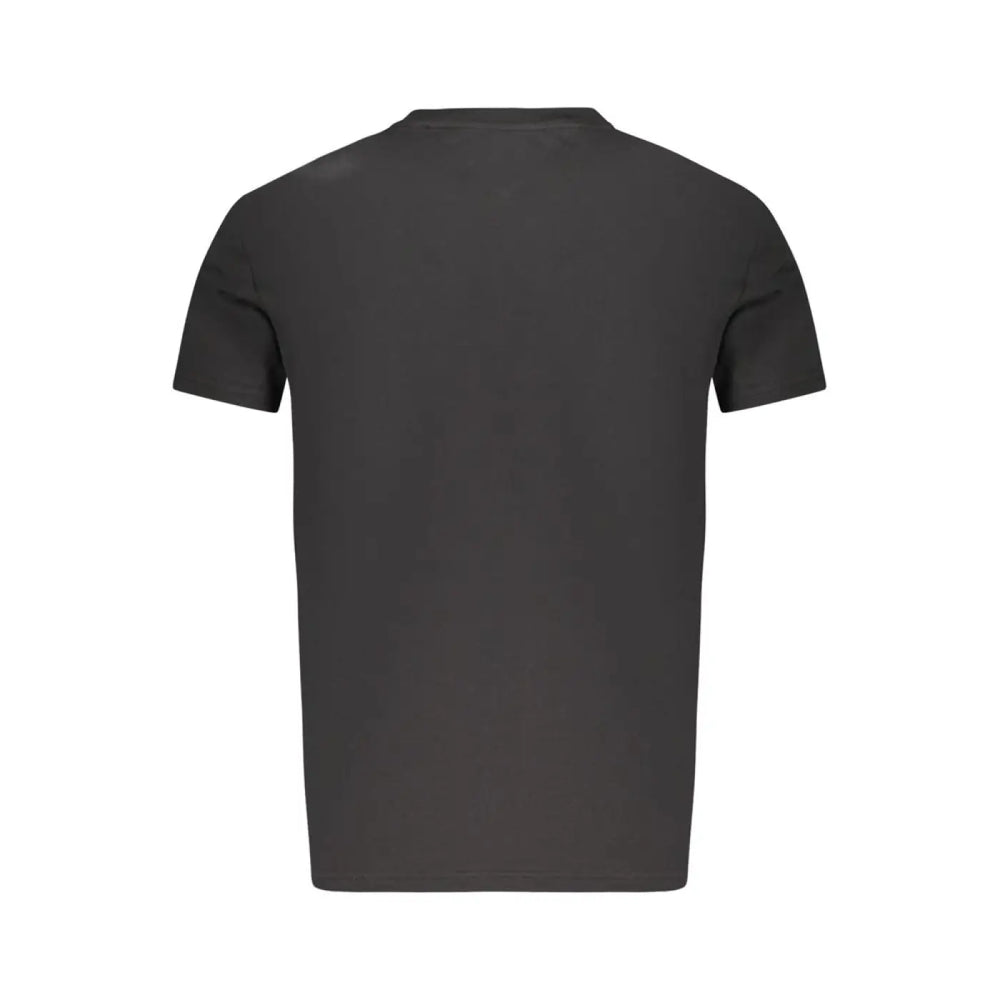 Tommy Hilfiger Black Cotton Men T-shirt