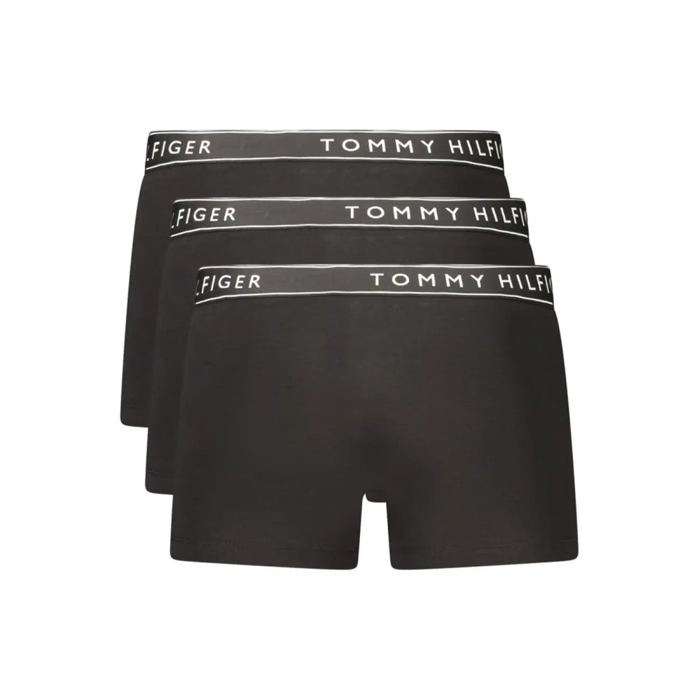 Tommy Hilfiger Black Cotton Men’s Boxer Shorts
