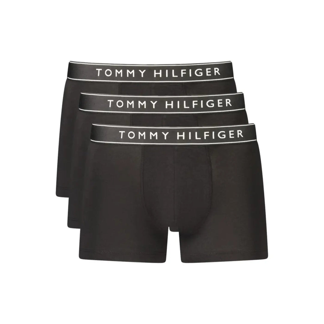 Tommy Hilfiger Black Cotton Men’s Boxer Shorts