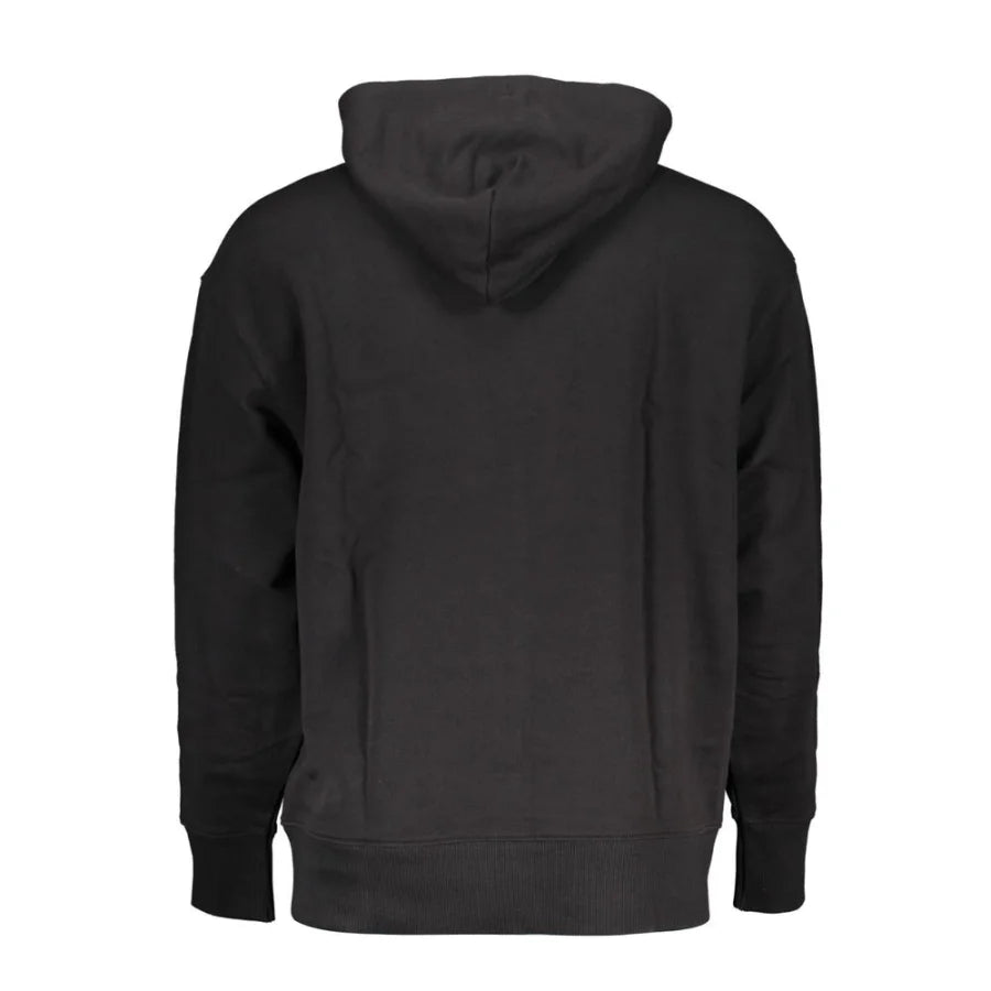 Tommy Hilfiger Black Cotton Men’s Hoodie