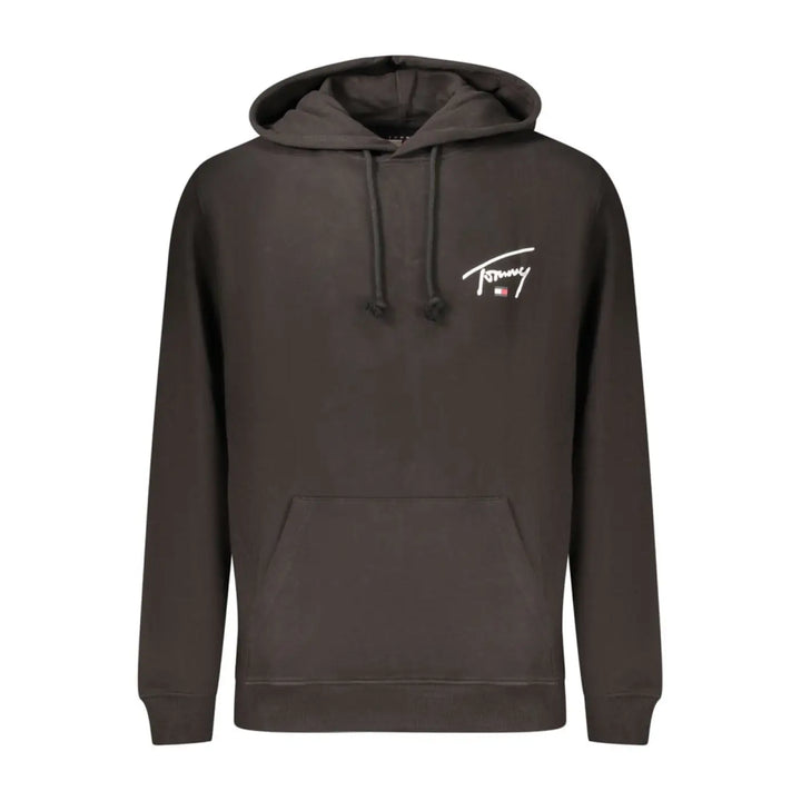 Tommy Hilfiger Black Cotton Men’s Sweatshirt