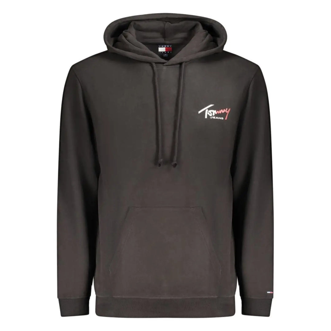 Tommy Hilfiger Black Cotton Men’s Sweatshirt