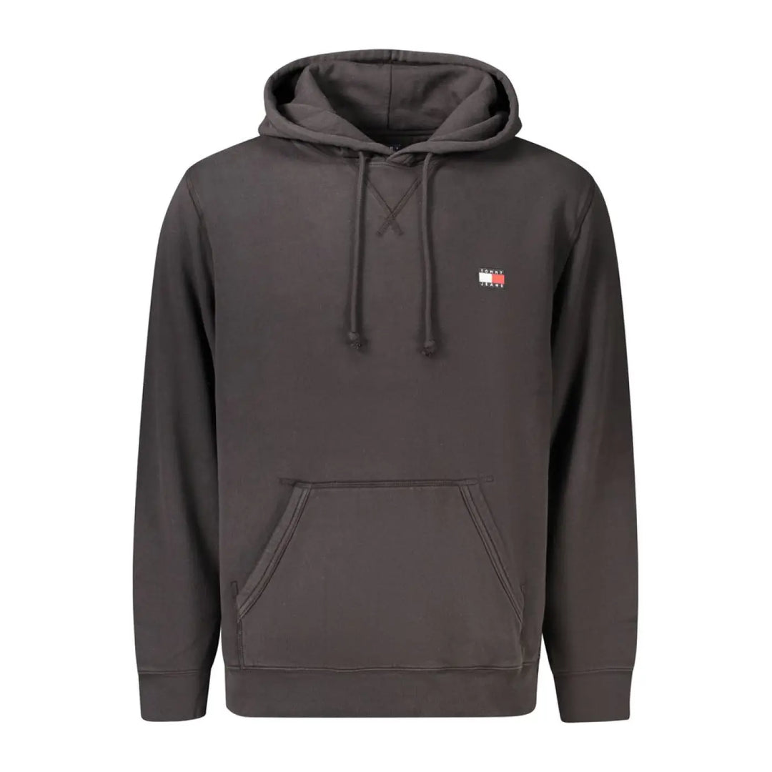 Tommy Hilfiger Black Cotton Men’s Sweatshirt