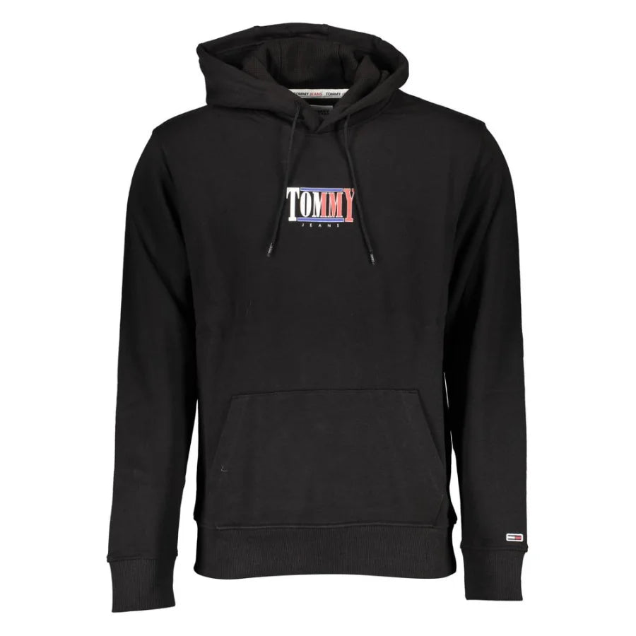 Tommy Hilfiger Black Cotton Men’s Sweatshirt