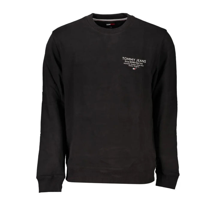 Tommy Hilfiger Black Cotton Men’s Sweatshirt
